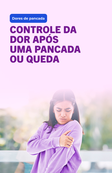 Controle da dor após uma pancada ou queda